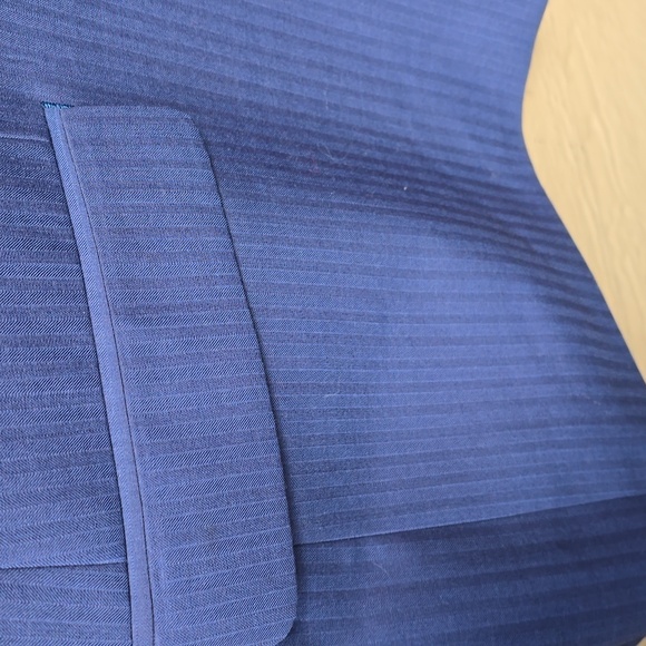 Michael Strahan Collection Blue Wool Blend Sport Coat Blazer 58S NWT - Picture 5 of 9